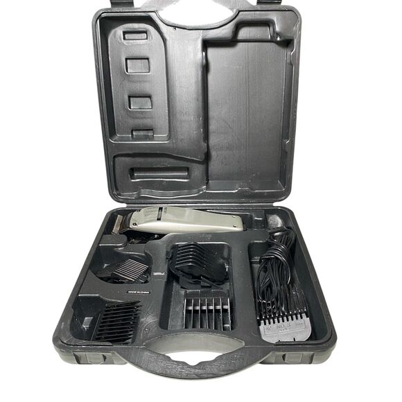 Andis Ultra Stylist Combo Hair Clippers & Trimmer Grooming Set 10 pc, Case NEW - Picture 2 of 11